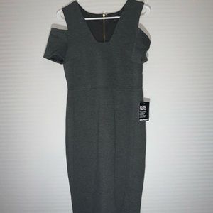 Gray Express pencil dress